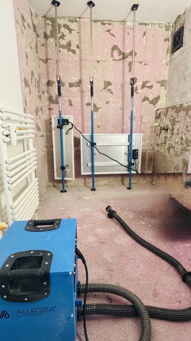 Wasserschaden Trocknungsgeräte